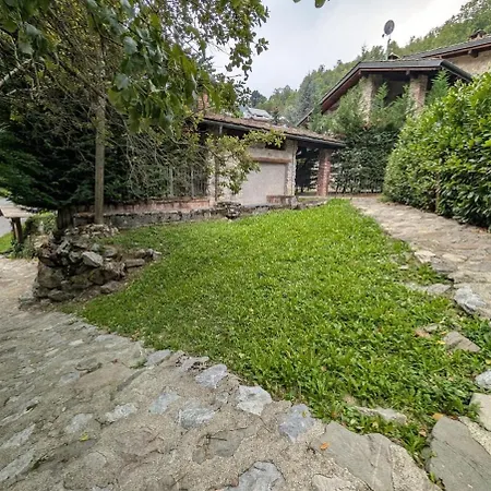 Casa Di Montagna In Pietra Con Giardino Privato
